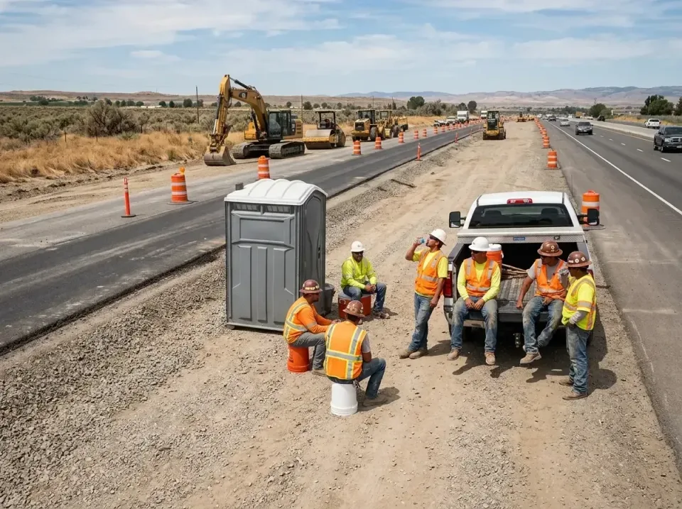 highway-road-construction-crew-007 — frequently asked questions, Porta Potty and Restroom Rentals in Rancho Cordova, CA